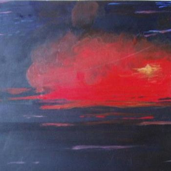 Картина под названием "Storm" - Alexandra Sharrock, Подлинное произведение искусства, Масло