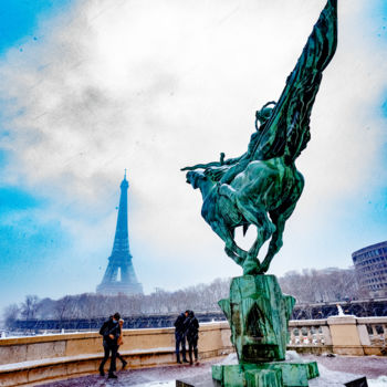 Fotografie mit dem Titel "Paris Pop Art" von Alexandre Allegret-Pilot, Original-Kunstwerk, Digitale Fotografie