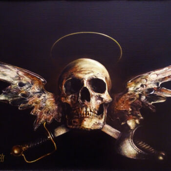Pintura titulada "Corsair spirit" por Alexandre Barberà-Ivanoff, Obra de arte original, Oleo Montado en Bastidor de camilla…