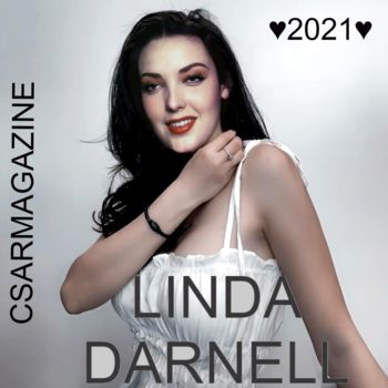 제목이 "Linda Darnell♥Monet…"인 디지털 아트 Alexandre Csar로, 원작, 디지털 페인팅