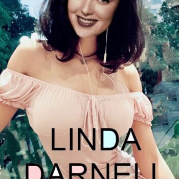 Digital Arts titled "linda darnell 2021" by Alexandre Csar, Original Artwork, Digital Painting