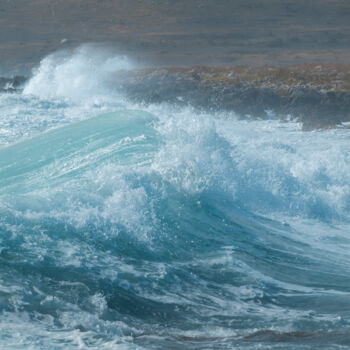 Photographie intitulée "La vague" par Alexandre De Pommereau, Œuvre d'art originale, Photographie numérique