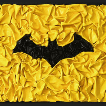 Peinture intitulée "Batman" par Alexandre Descamps, Œuvre d'art originale, Acrylique
