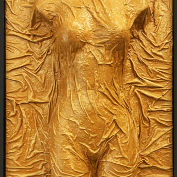 Pintura intitulada "La Vénus du Soleil" por Alexandre Descamps, Obras de arte originais, Acrílico