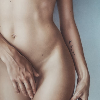 图画 标题为“Bodyscape” 由Alexandre Granger, 原创艺术品, 粉彩