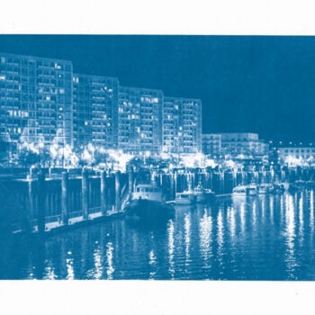 Fotografie mit dem Titel "Port de Boulogne de…" von Alexandre Gressier (Heyjee), Original-Kunstwerk, Analog Fotografie