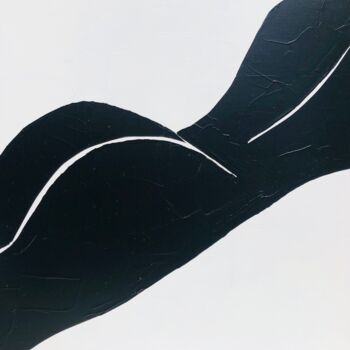 Peinture intitulée "Abstract Nude 1-22" par Alexandre Moore Rockefeller, Œuvre d'art originale, Acrylique