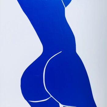 "Abstract Nude 7-22" başlıklı Tablo Alexandre Moore Rockefeller tarafından, Orijinal sanat, Akrilik