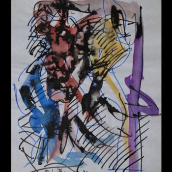 Malarstwo zatytułowany „no title” autorstwa Alexandre Sacha Putov (1940-2008) Benezi, Oryginalna praca, Olej