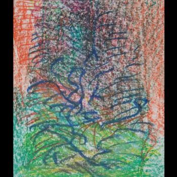 Schilderij getiteld "crayons rares 2" door Alexandre Sacha Putov (1940-2008) Benezi, Origineel Kunstwerk, Olie