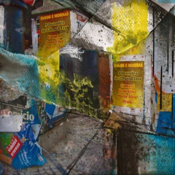 Malerei mit dem Titel "Mixed Media on Paper" von Alexandre Caetano, Original-Kunstwerk, Andere