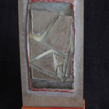 Sculpture titled "Portrait of an spli…" by Alexandre Pinhel, Original Artwork, Metals