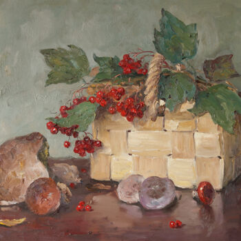 Painting titled "Autumn Still-Life.…" by Alexander Alexandrovsky, Original Artwork, Oil