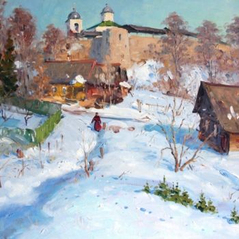 Painting titled "March" by Alexander Alexandrovsky, Original Artwork