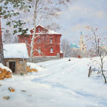 Schilderij getiteld "Valaam" door Alexander Alexandrovsky, Origineel Kunstwerk