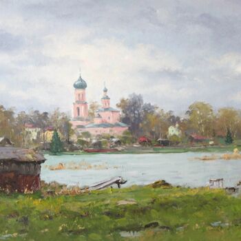 Painting titled "Valday" by Alexander Alexandrovsky, Original Artwork, Oil