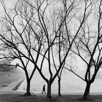 Fotografie getiteld "The fog" door Alexey Sobolev, Origineel Kunstwerk, Film fotografie