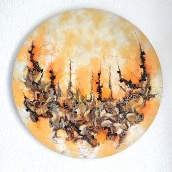 Ζωγραφική με τίτλο "Festivity" από Alex Furio, Αυθεντικά έργα τέχνης, Ακρυλικό