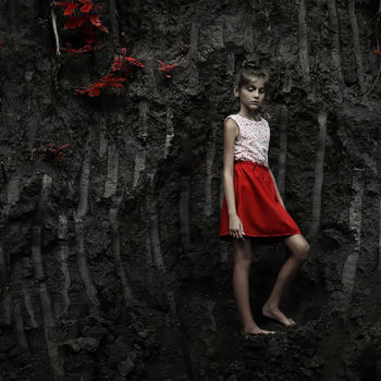 Photography titled "Young fearless girl…" by Alex Grear, Original Artwork, Digital Photography