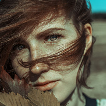 Fotografie mit dem Titel "Sunny girl" von Alex Grear, Original-Kunstwerk, Digitale Fotografie