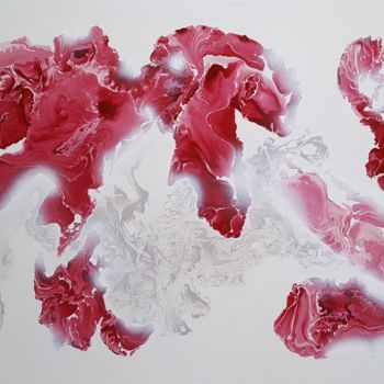 Peinture intitulée "Dream flowers IV" par Alex Hook Krioutchkov, Œuvre d'art originale, Huile Monté sur Châssis en bois