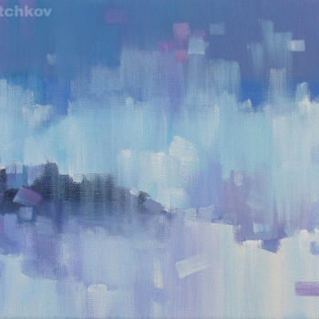 Картина под названием "Storm" - Alex Hook Krioutchkov, Подлинное произведение искусства, Масло