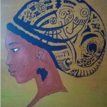 Peinture intitulée "Africa" par Alessandro Imbrogno, Œuvre d'art originale, Acrylique