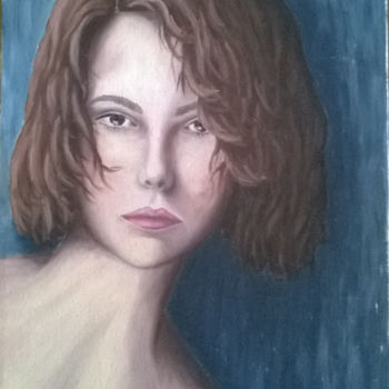 Pintura titulada "Donna" por Alessandro Imbrogno, Obra de arte original, Oleo