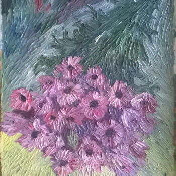 Pittura intitolato "Bouquet de Fleurs" da Alessandro Imbrogno, Opera d'arte originale, Olio