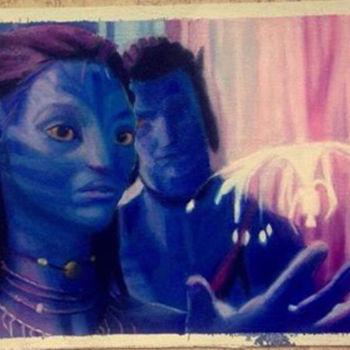 Pintura titulada "Avatars.jpg" por Alexouri, Obra de arte original