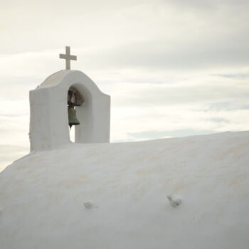 Fotografia zatytułowany „the white church” autorstwa Alexis Maniatis, Oryginalna praca, Fotografia cyfrowa