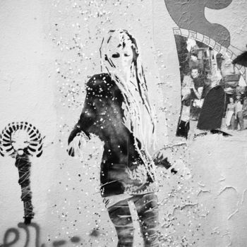 Fotografía titulada "Street Art, Montmar…" por Alexis Naline, Obra de arte original