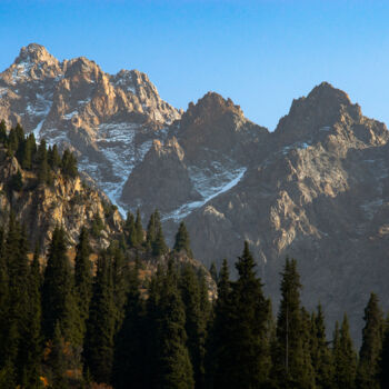Photography titled "Almaty mountains" by Alex Kalm, Original Artwork, Non Manipulated Photography