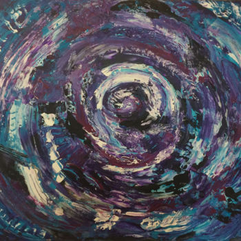 Peinture intitulée "Spirales.jpg" par Alexandra Robin, Œuvre d'art originale, Acrylique