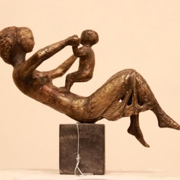 Sculpture titled ""The play"" by Alexey Kriventsov, Original Artwork
