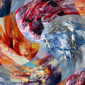 Arte digitale intitolato "The cycle" da Aleksandr Suvorov, Opera d'arte originale, Pittura digitale
