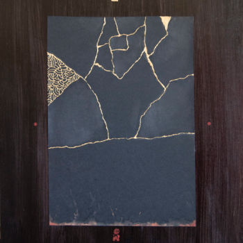 Pittura intitolato "Kintsugi" da Alexander Ustinoff, Opera d'arte originale, Acrilico