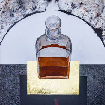 Σχέδιο με τίτλο "Drink, drink see th…" από Alexander Ustinoff, Αυθεντικά έργα τέχνης, Μελάνι