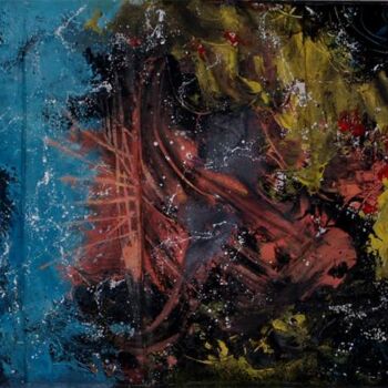 Malarstwo zatytułowany „gorges- ( submarine…” autorstwa Alfio Catania Bruciovento, Oryginalna praca, Olej