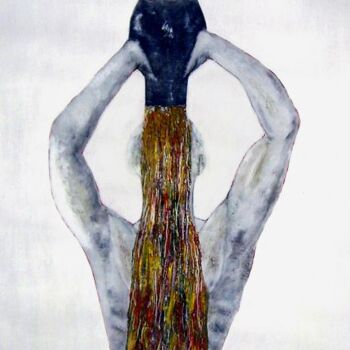 Painting titled "reflux -" by Alfio Catania Bruciovento, Original Artwork, Oil