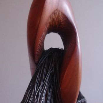 Скульптура под названием "Atrapando un sueño" - Alfranco, Подлинное произведение искусства