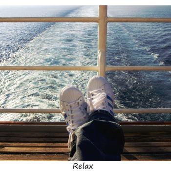Photographie intitulée "relax" par Claude Lippens, Œuvre d'art originale