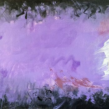 Картина под названием "Noche loca en orien…" - Alfredo Bucay Atri, Подлинное произведение искусства, Акрил