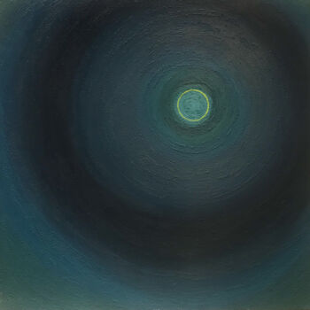 Картина под названием "El sol del espacio" - Alfredo Bucay Atri, Подлинное произведение искусства, Акрил