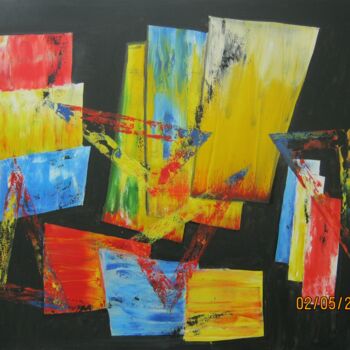 Painting titled "FGEO  7" by Alfredo Troilo, Original Artwork, Oil
