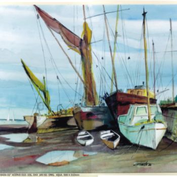 Painting titled "mare-baixa.jpg" by Gineste, Original Artwork