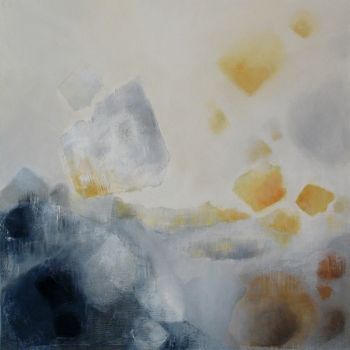 Peinture intitulée "Volatil" par Anne-Lise Hammann, Œuvre d'art originale, Acrylique