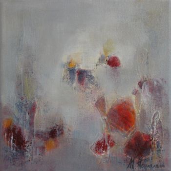 Schilderij getiteld "Au coeur des marais…" door Anne-Lise Hammann, Origineel Kunstwerk, Acryl