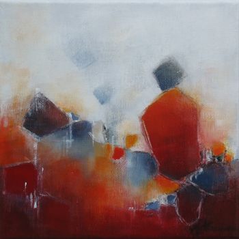 Painting titled "Passager" by Anne-Lise Hammann, Original Artwork, Acrylic