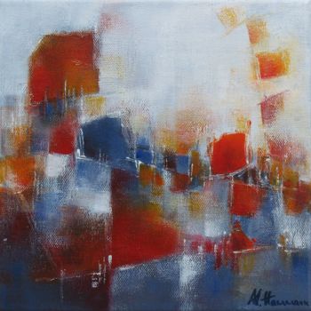 Peinture intitulée "S'échapper" par Anne-Lise Hammann, Œuvre d'art originale, Acrylique